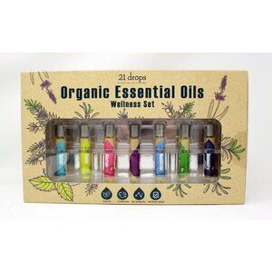 BOGO 21 Drops Organic Essential Oils Wellness Set 7 Blend immune purifies